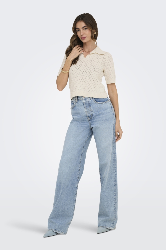 ONLCOSIMA SS STRUCTURE POLO KNT NCA 15341211 BIRCH